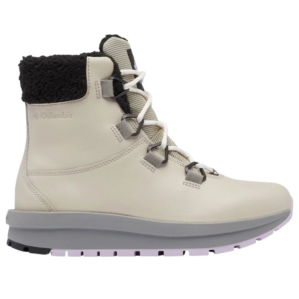 Columbia Women's Moritza Winter Boots‎ 7 Light Clay Morning Mist NEW